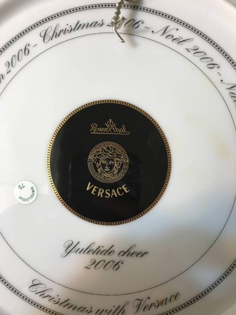 Rosenthal Versace Porcelain Charger Yuletide Cheer 6