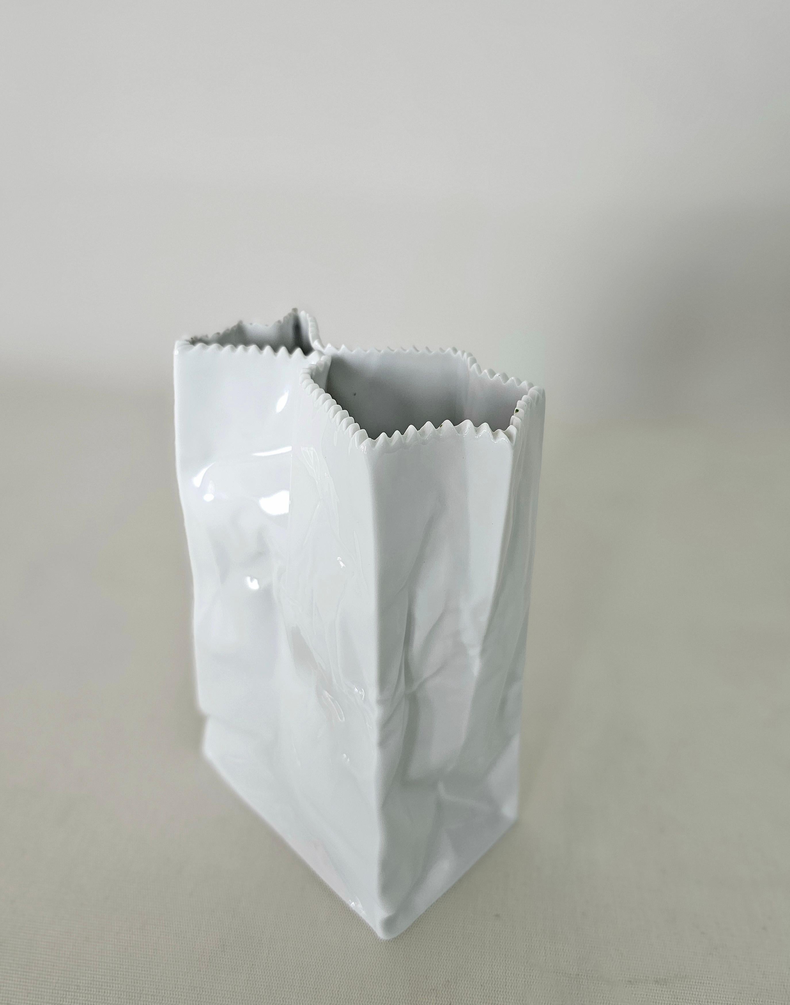 Céramique Rosenthal Tapio Wirkkala sculptural design en céramique blanche des années 1980 en vente