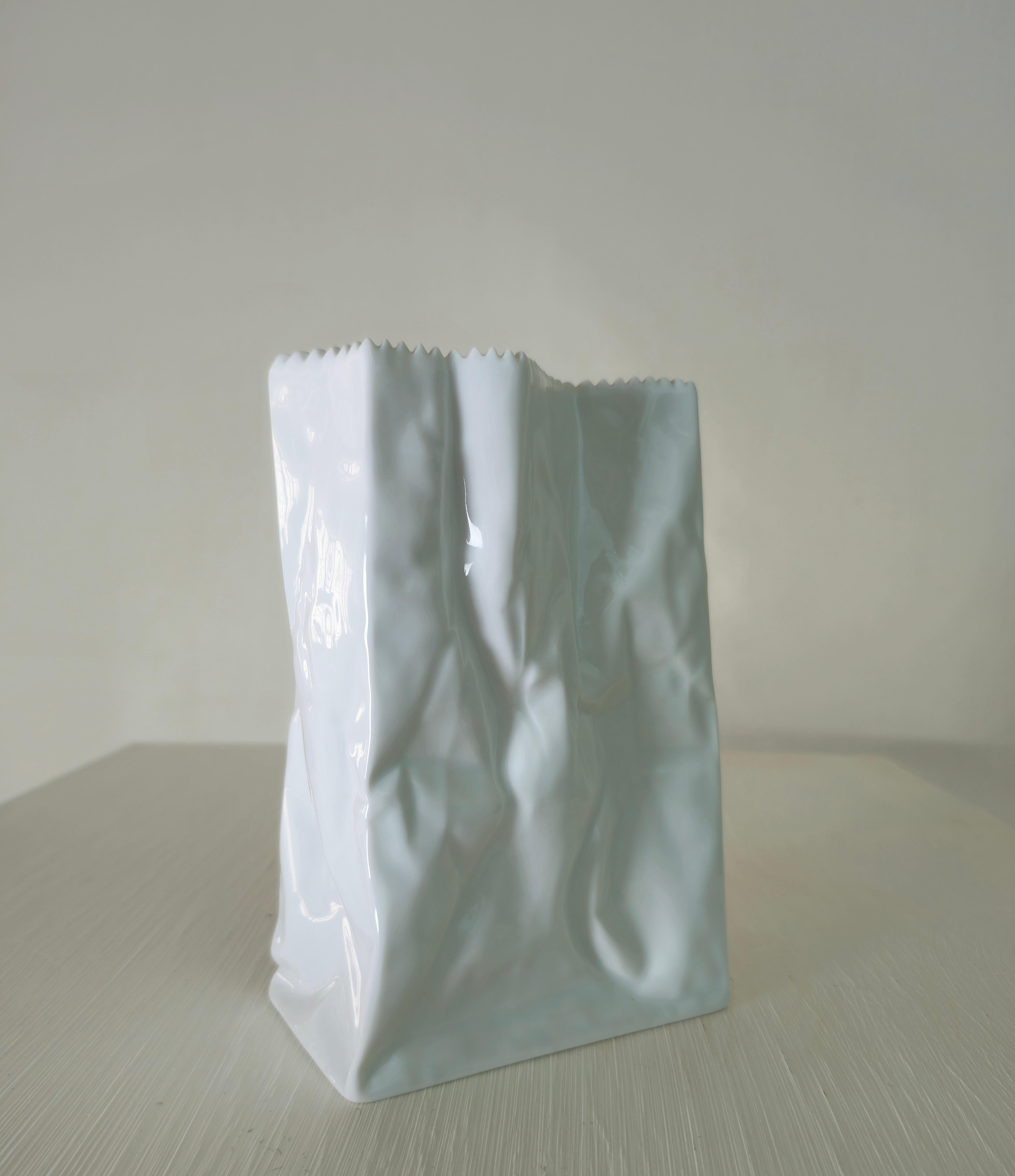Rosenthal Tapio Wirkkala sculptural design en céramique blanche des années 1980 en vente 2