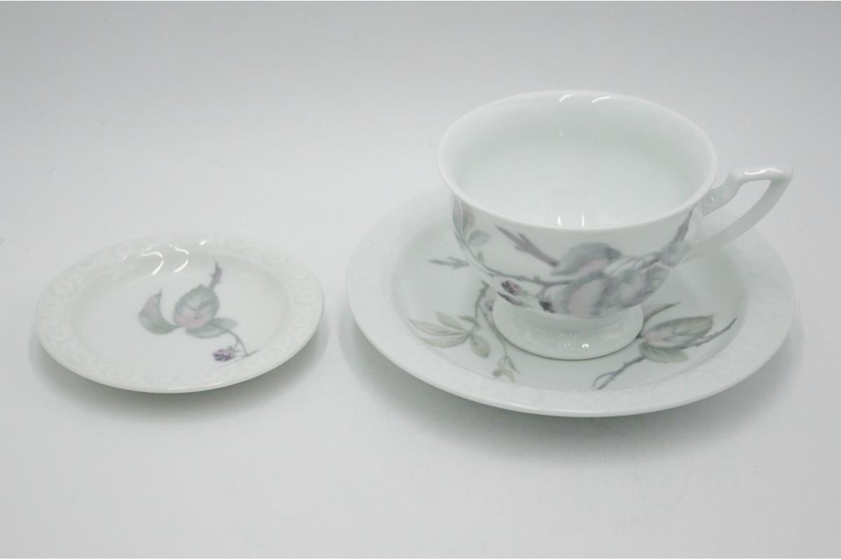 Rosenthal White Maria porcelain service, Germany. In Good Condition For Sale In Chorzów, PL
