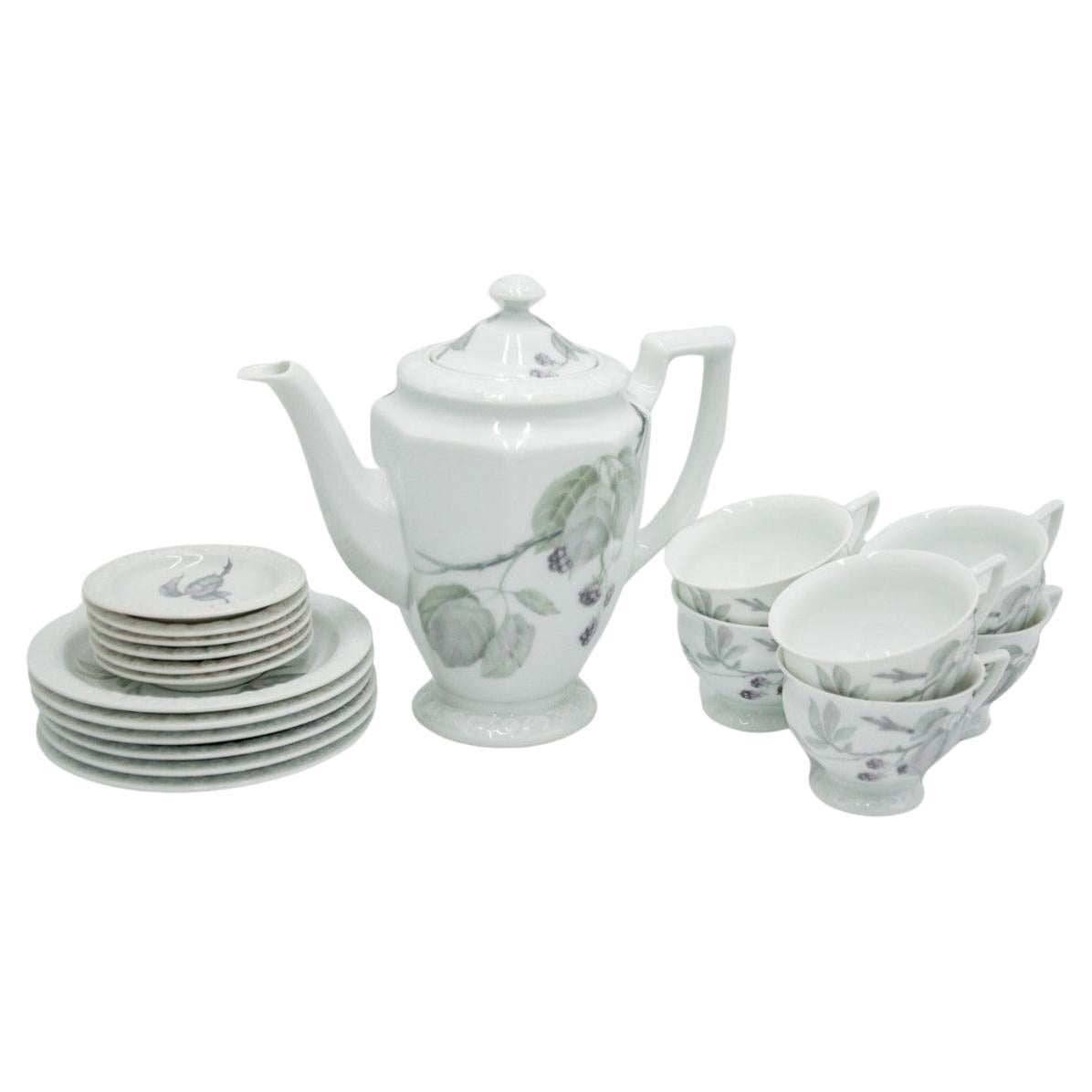 Servicio de porcelana Rosenthal White Maria, Alemania.
