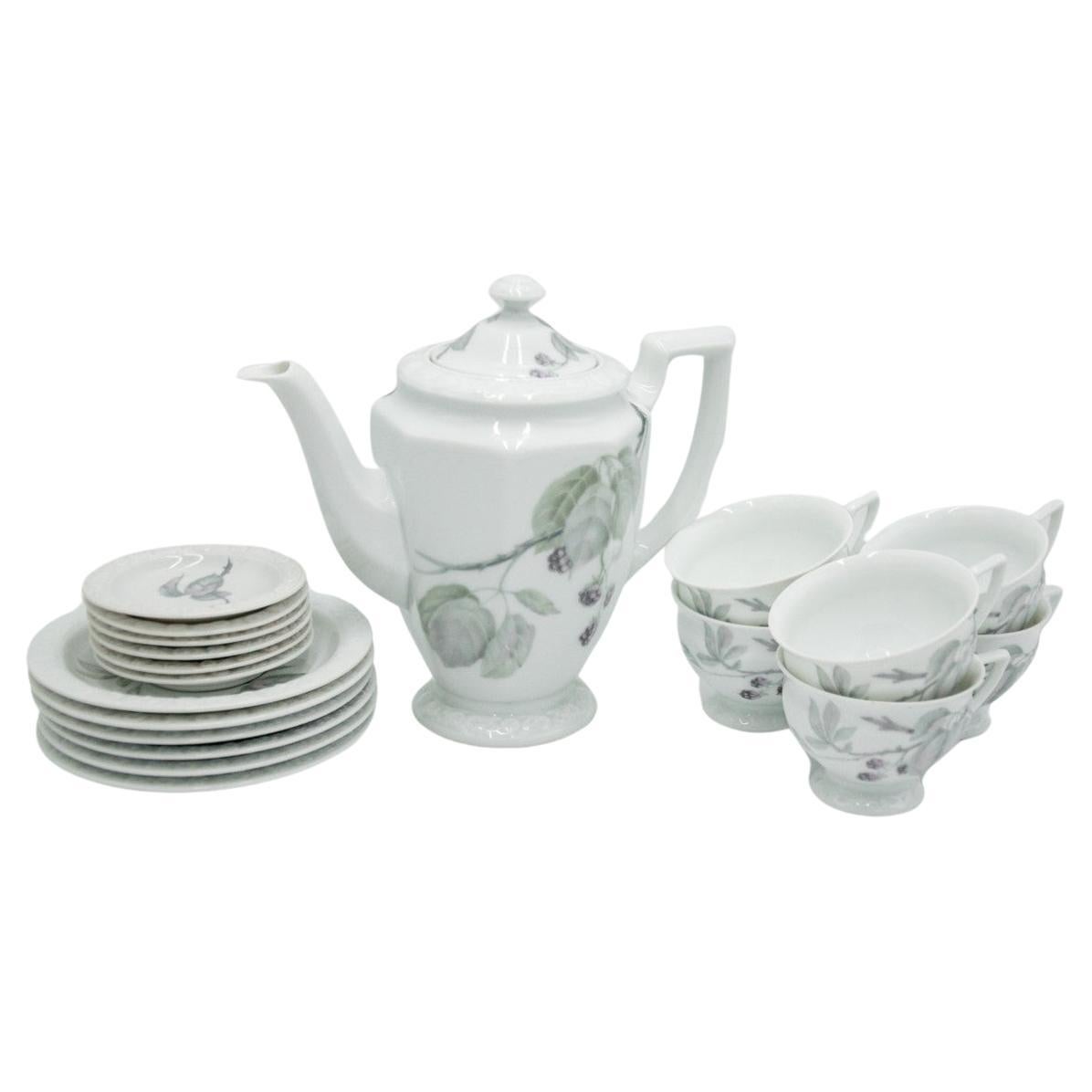 Rosenthal White Maria porcelain service, Germany.