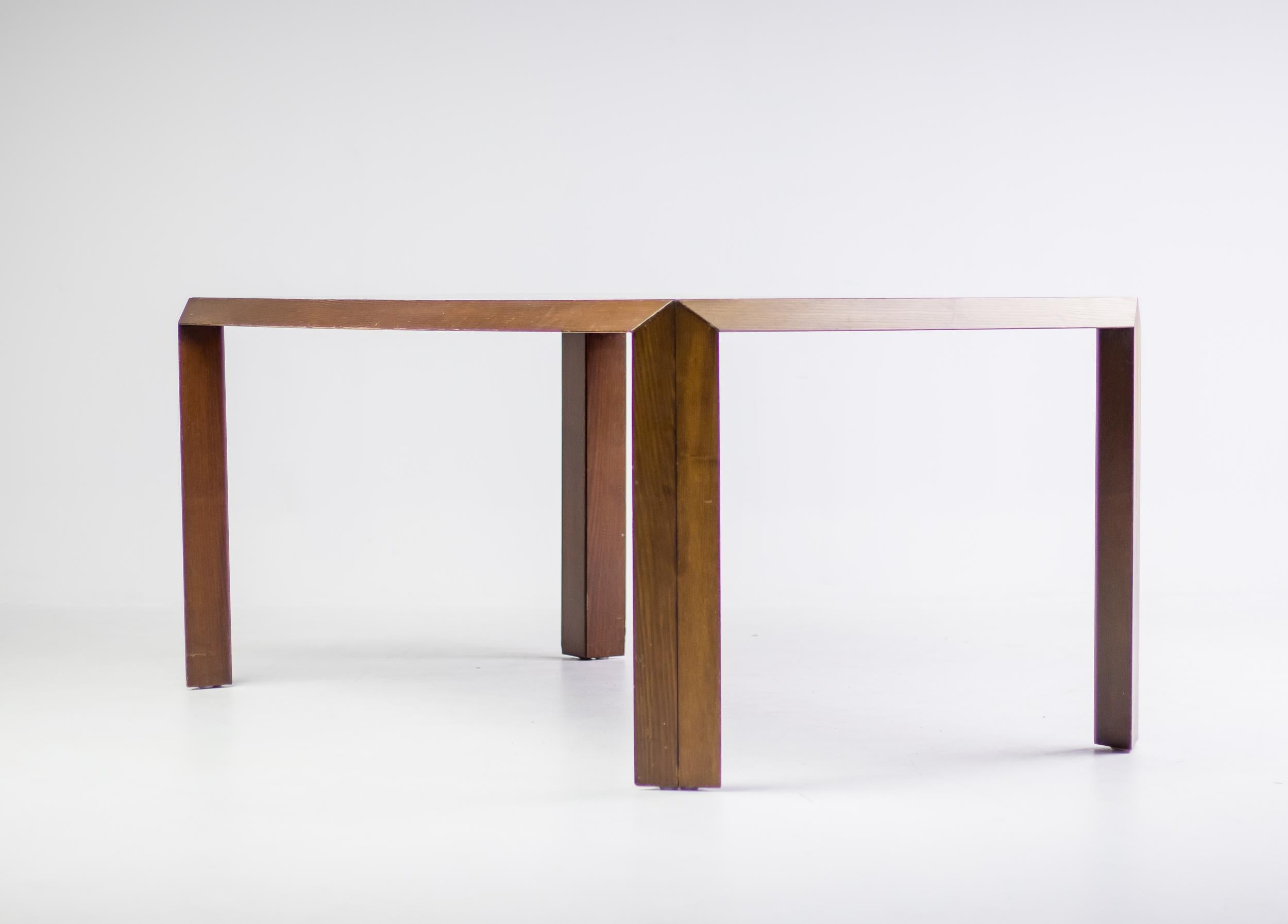 Stained Rosenthal Writing Table 'Talete' by Regondi & Ghianda For Sale