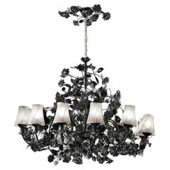 Roses Chandelier 12 Lights