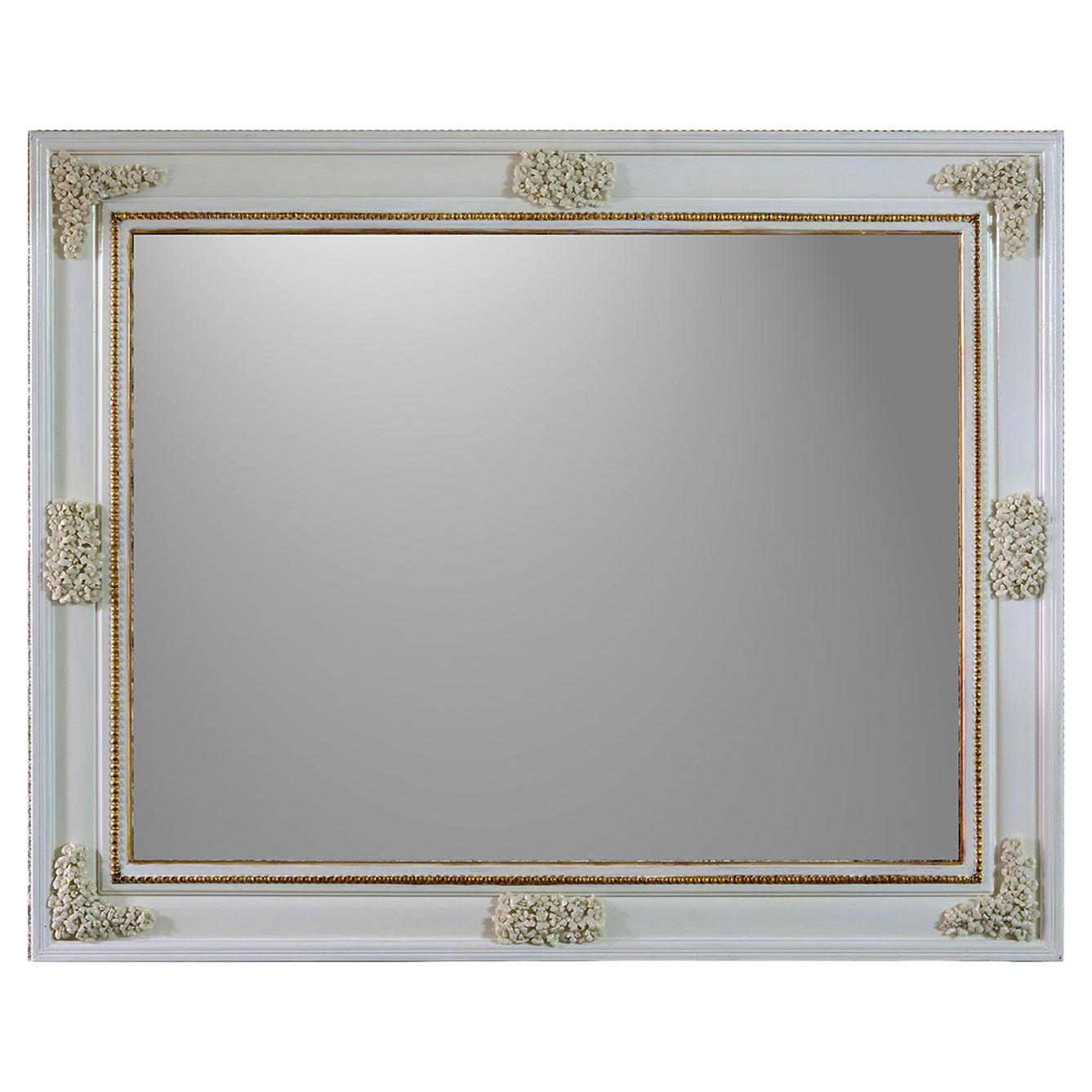 Ceiling Rose Mirror at 1stDibs
