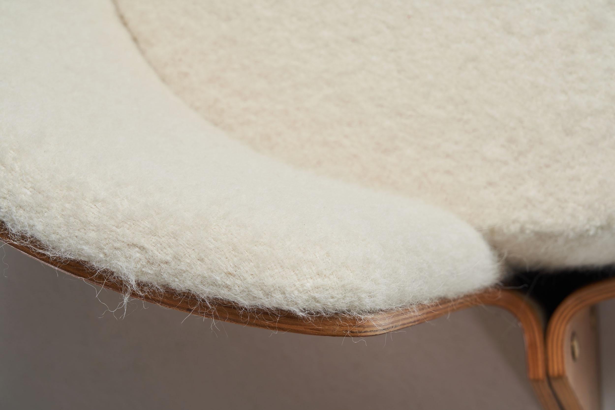 “Roset” Chair by Ole Gjerløv-Knudsen and Torben Lind, Denmark 1970s For Sale 4