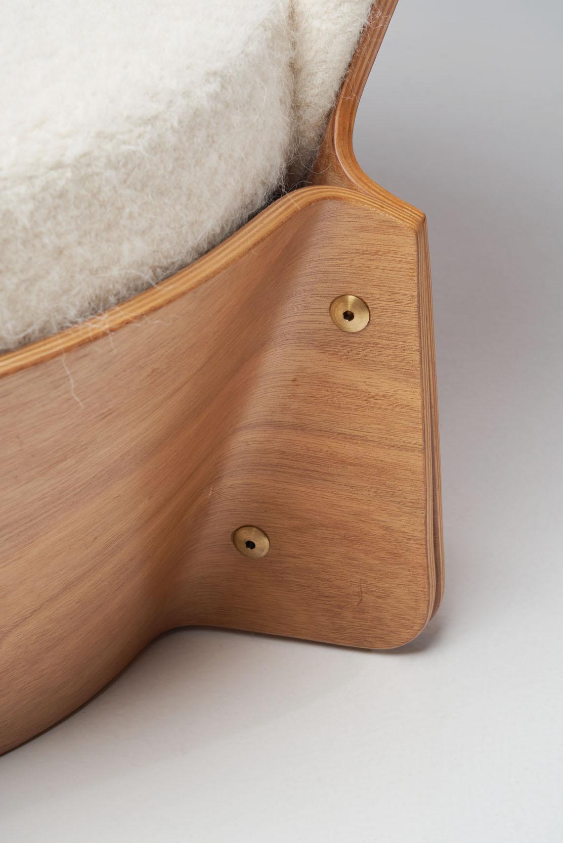 “Roset” Chair by Ole Gjerløv-Knudsen and Torben Lind, Denmark 1970s For Sale 6