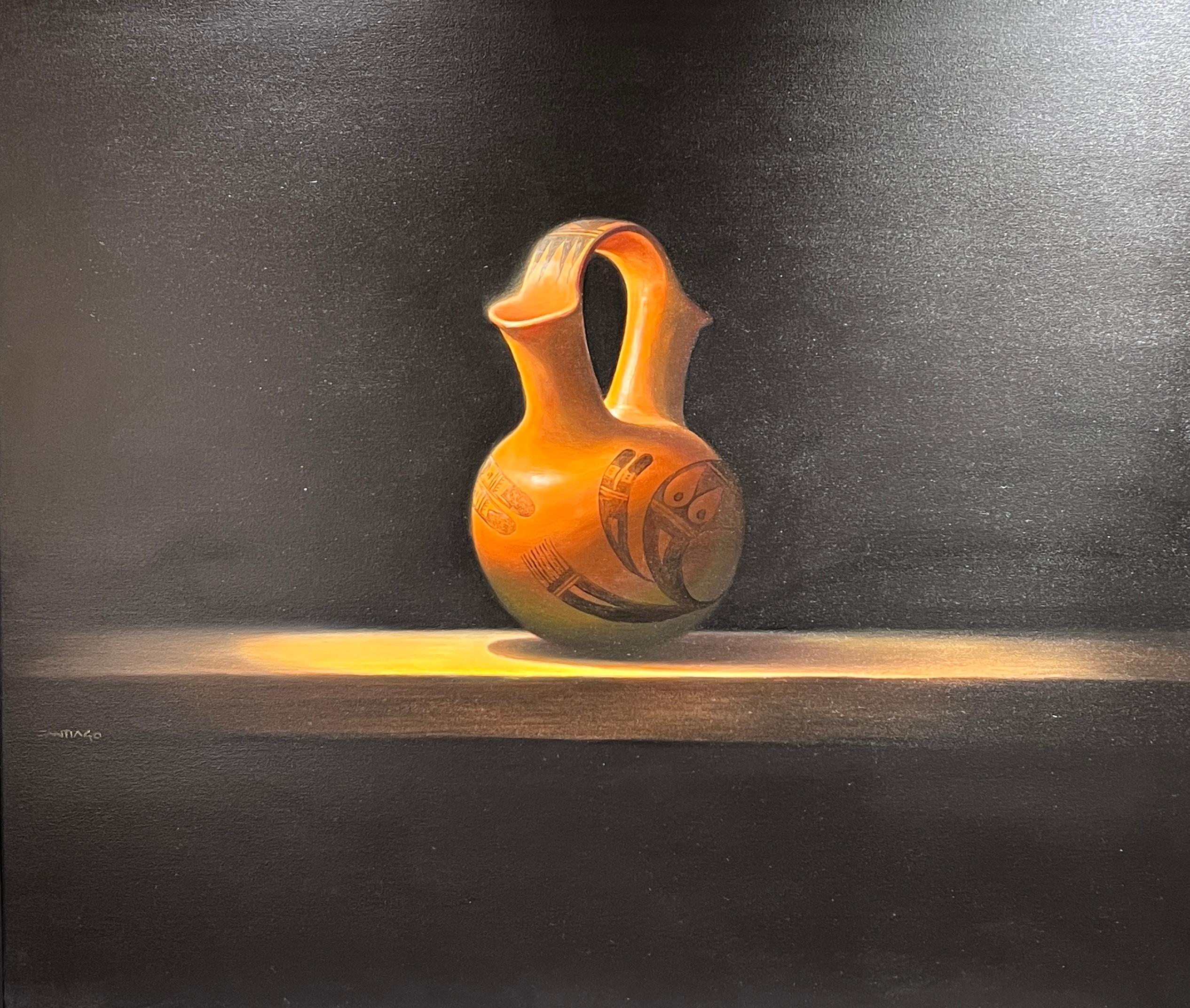 Still-Life Painting de Roseta Santiago - Antigua Bendición