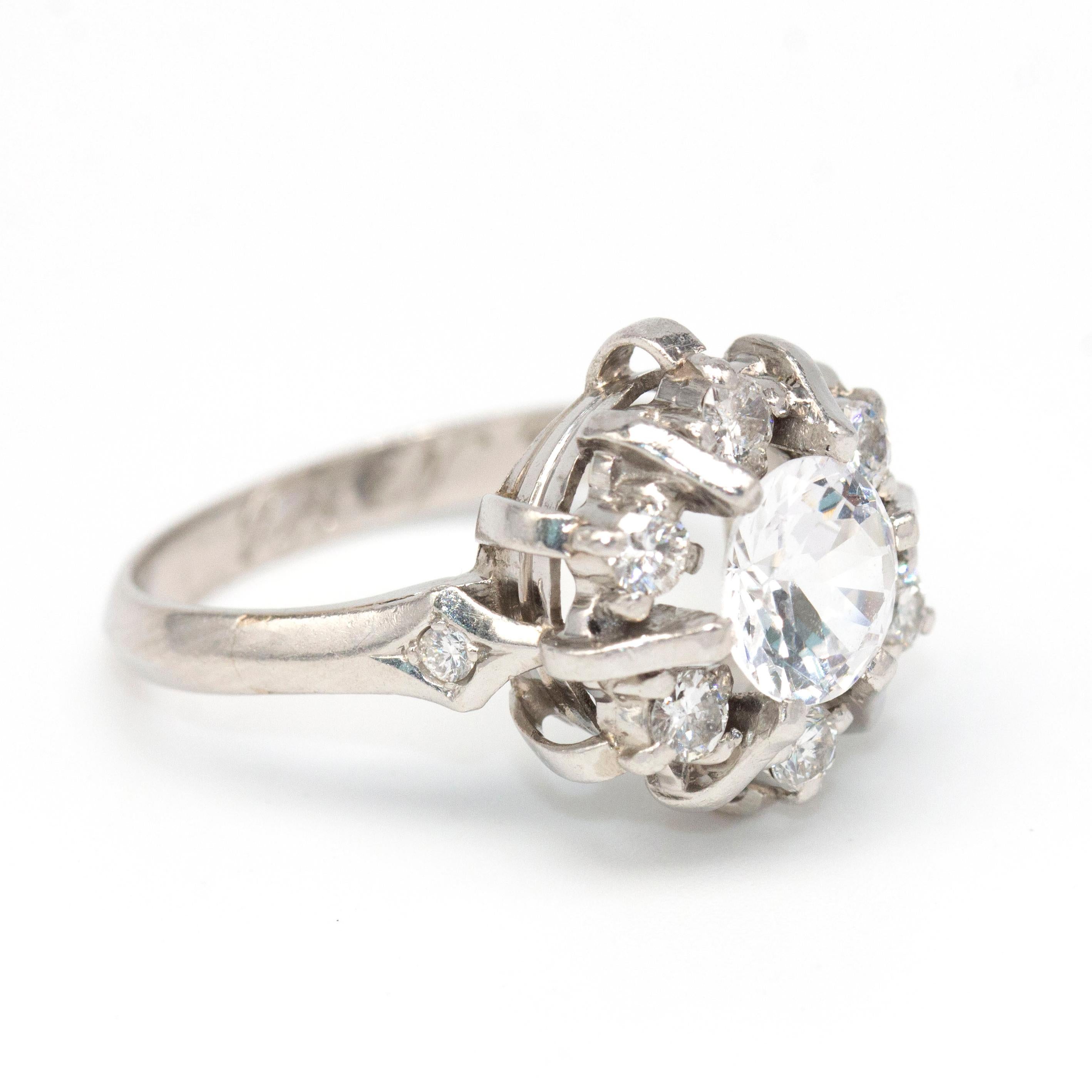 ROSETON Diamond and Beryl ring. In Excellent Condition For Sale In Barcelona, CT