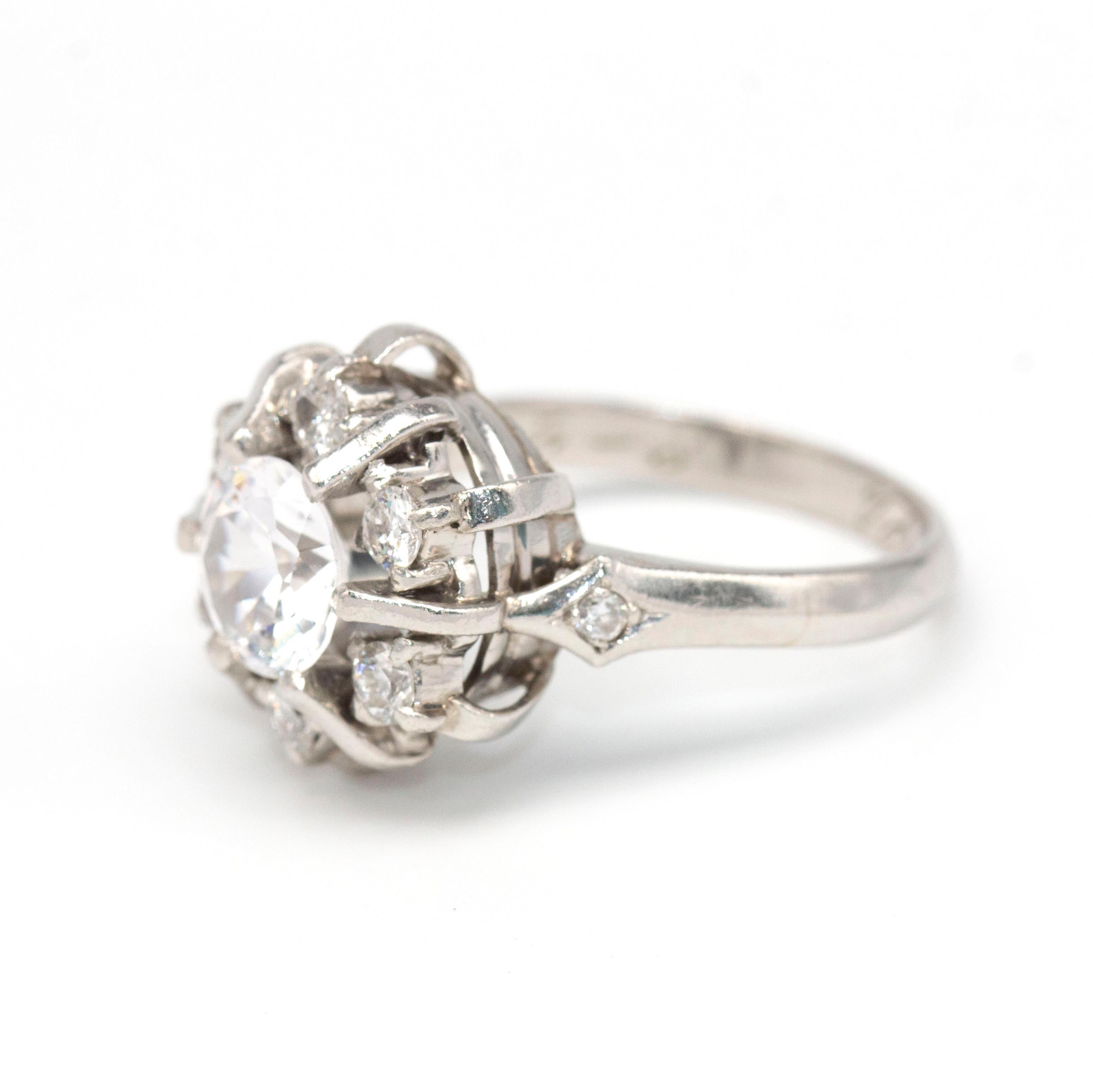 ROSETON Diamond and Beryl ring. For Sale 1