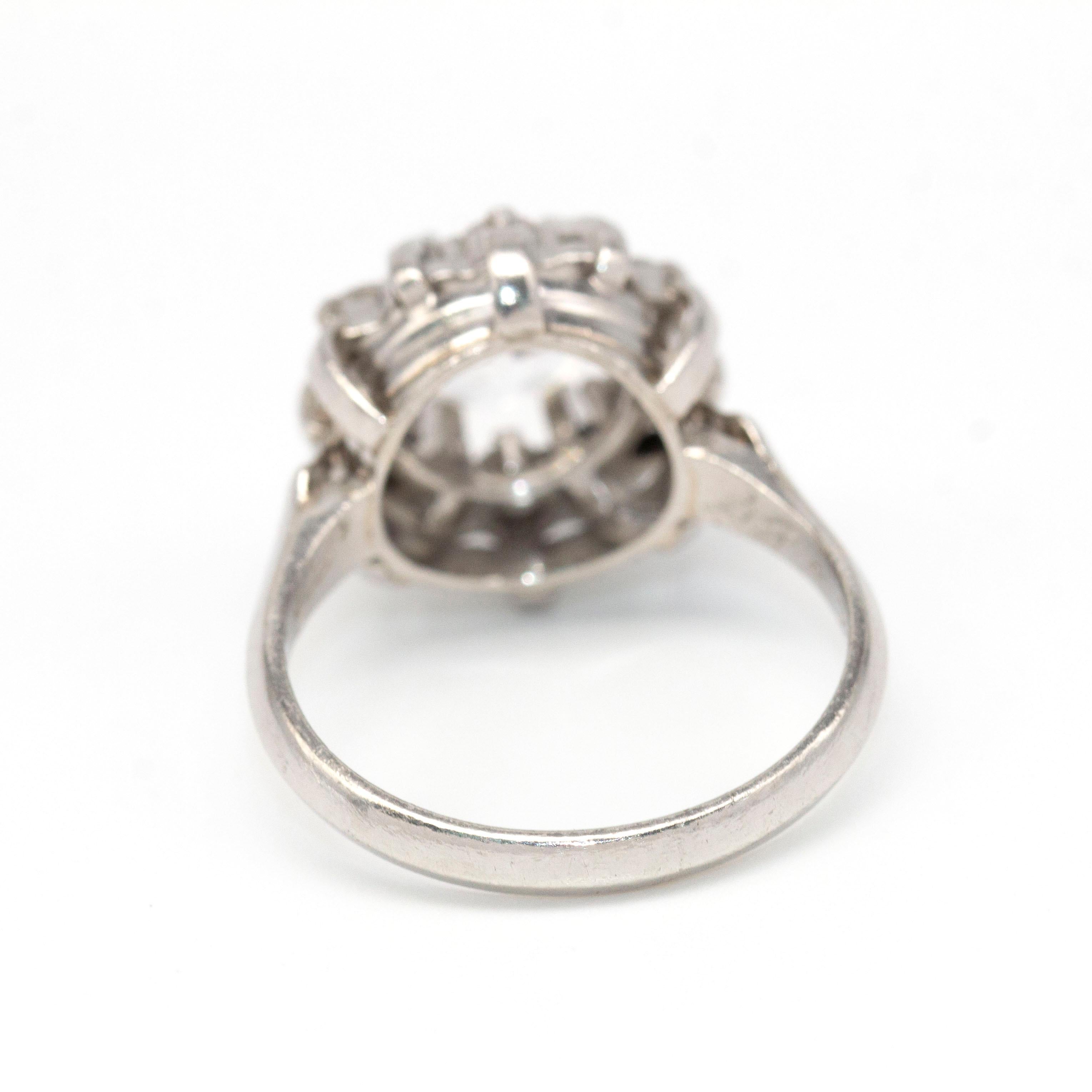 ROSETON Diamond and Beryl ring. For Sale 2
