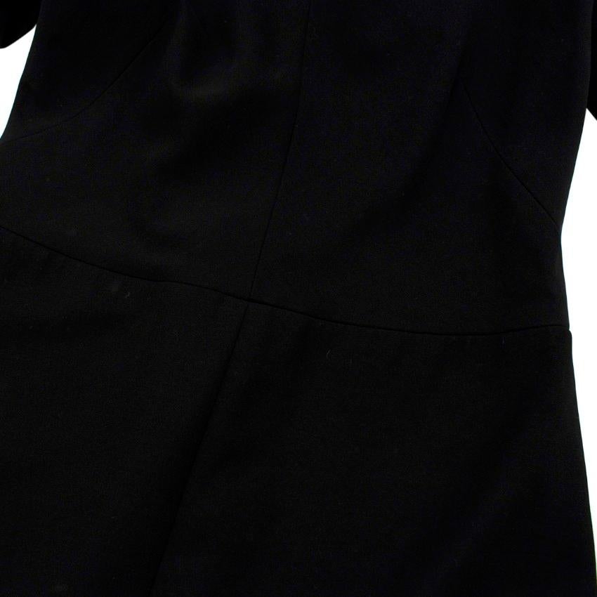 Rosetta Getty Black Short Sleeve Maxi Dress - Size US 4 For Sale 4