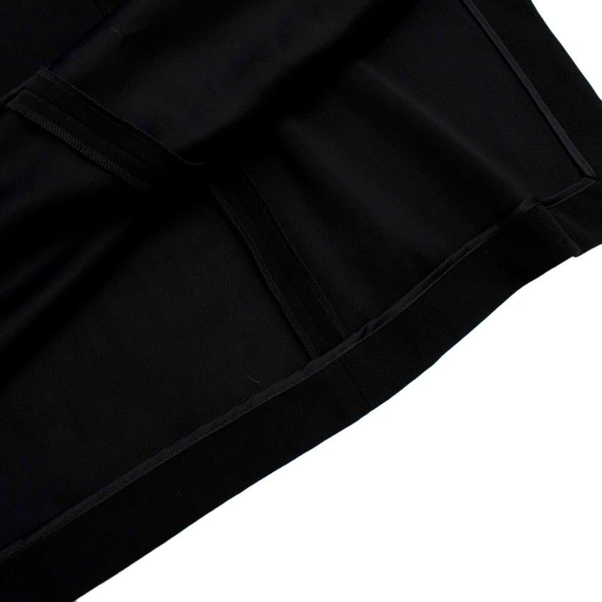 Rosetta Getty Black Short Sleeve Maxi Dress - Size US 4 For Sale 5