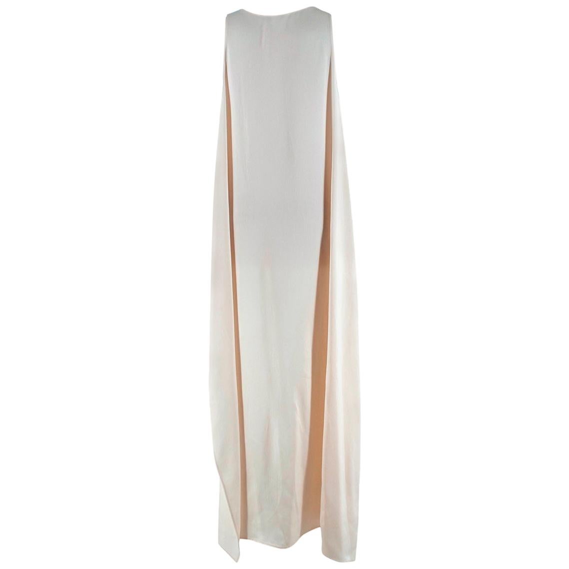 Rosetta Getty Ivory Tie Front Midi Dress - US 4 For at | ivory getty
