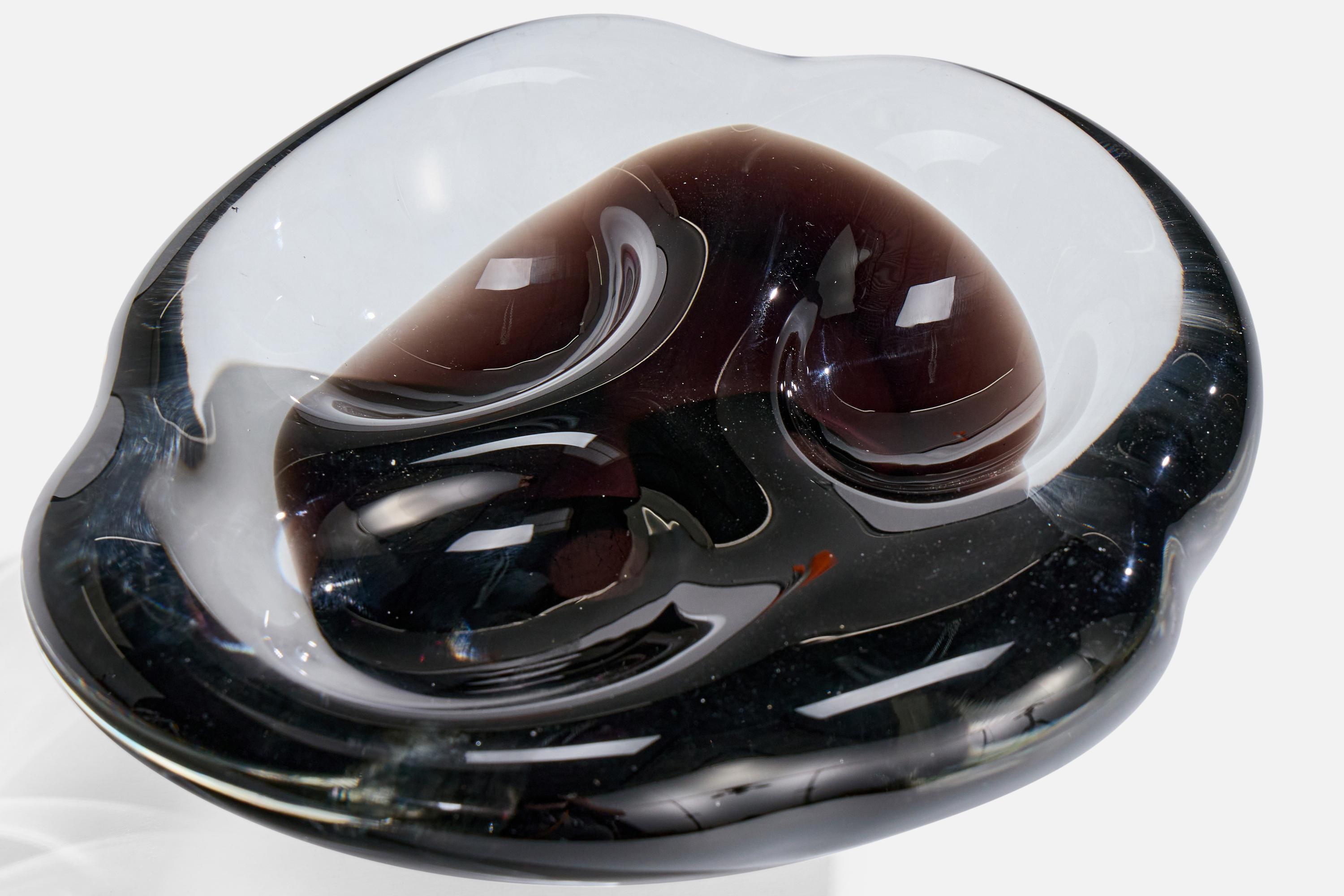 Late 20th Century Rosetta Murano, Vide Poche, Glass, Italy, 1970s For Sale