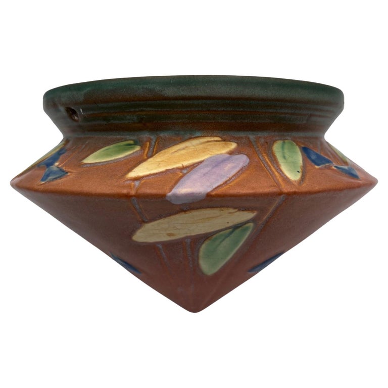Roseville Futura Hanging Planter For Sale at 1stDibs