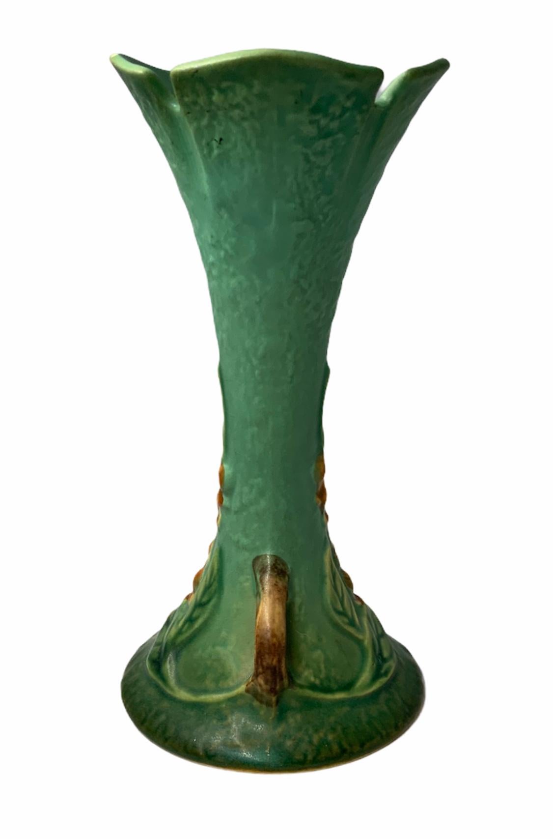 20th Century Roseville Pottery Bittersweet Flower Vase