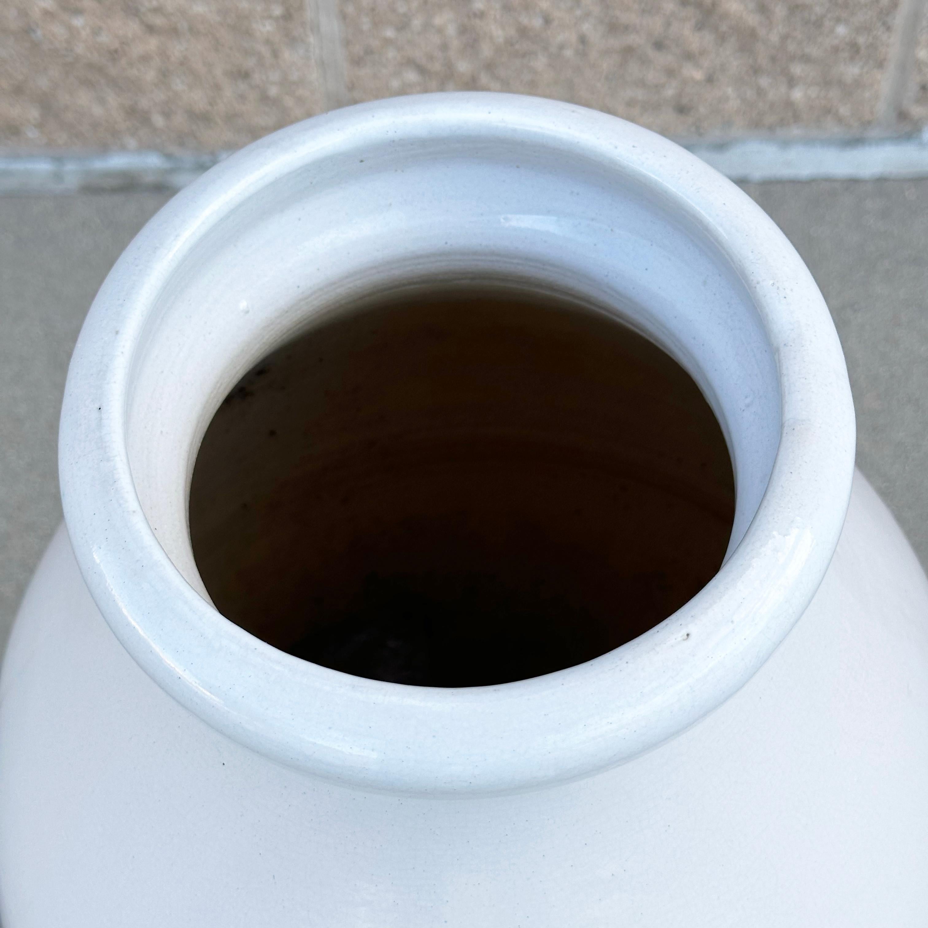 Ceramic Robinson Ransbottom Pottery Co. Monumental Floor Vase For Sale