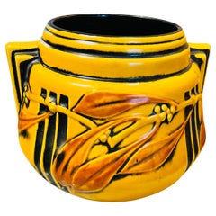 Used  Roseville Pottery Laurel Pattern Vase