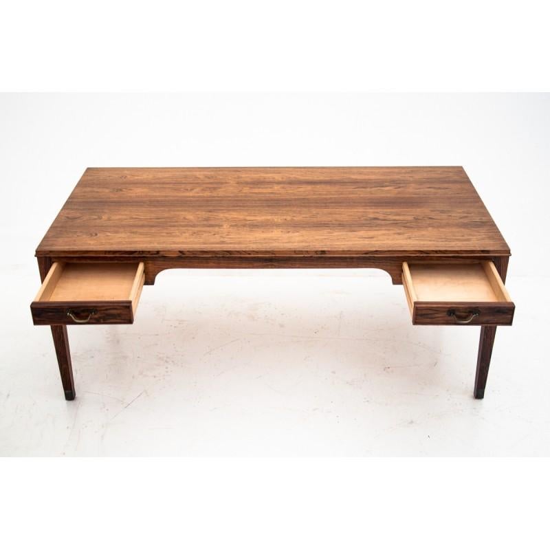 Rosewodd Coffee Table by Frits Henningsen, Danish Design, 1960s In Good Condition In Chorzów, PL
