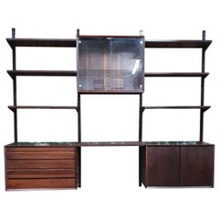 Rosewood 3 Bay Cado Wall Unit