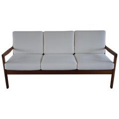 Rosewood 3-Seater Sofa by Ole Wanscher for France & Søn, 1960s