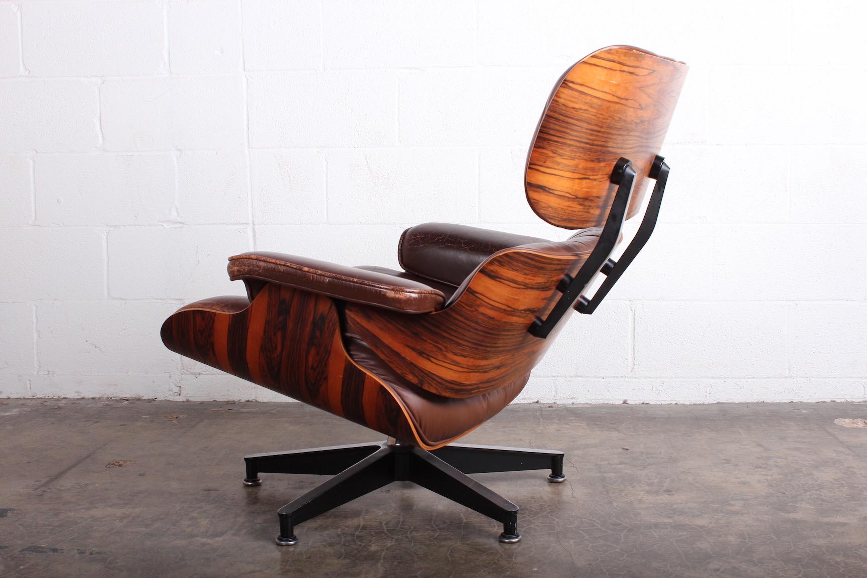 Rosewood 670 Lounge Chair by Charles Eames for Herman Miller 5