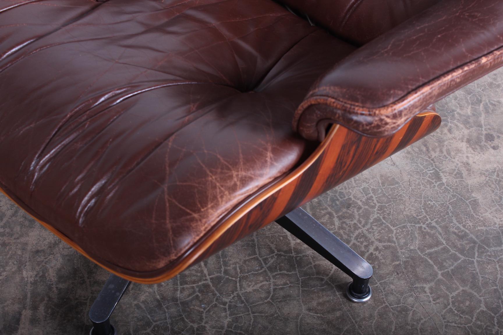 Rosewood 670 Lounge Chair by Charles Eames for Herman Miller 3