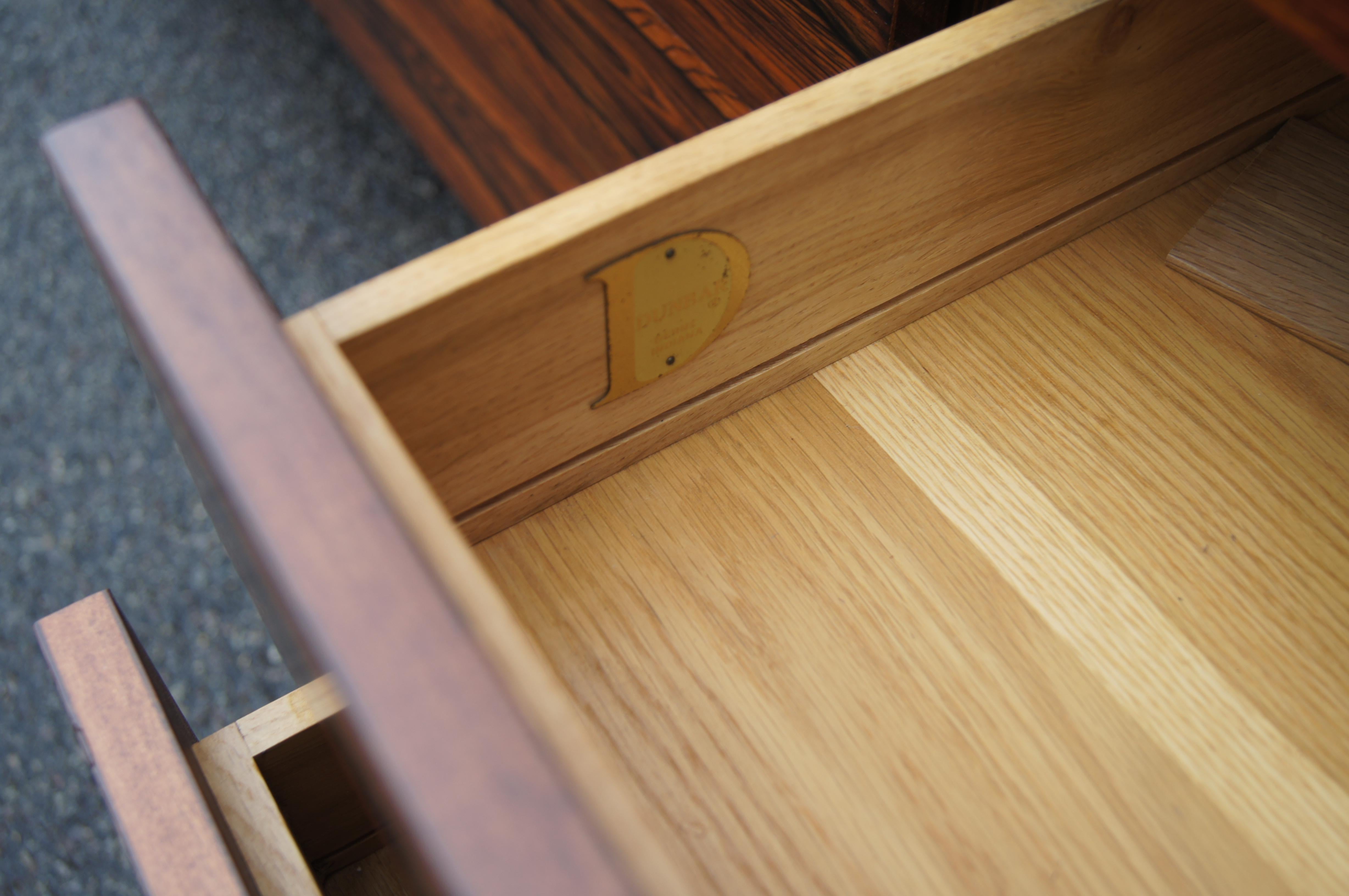 Late 20th Century Rosewood and Chrome Credenza by Roger Sprunger for Dunbar