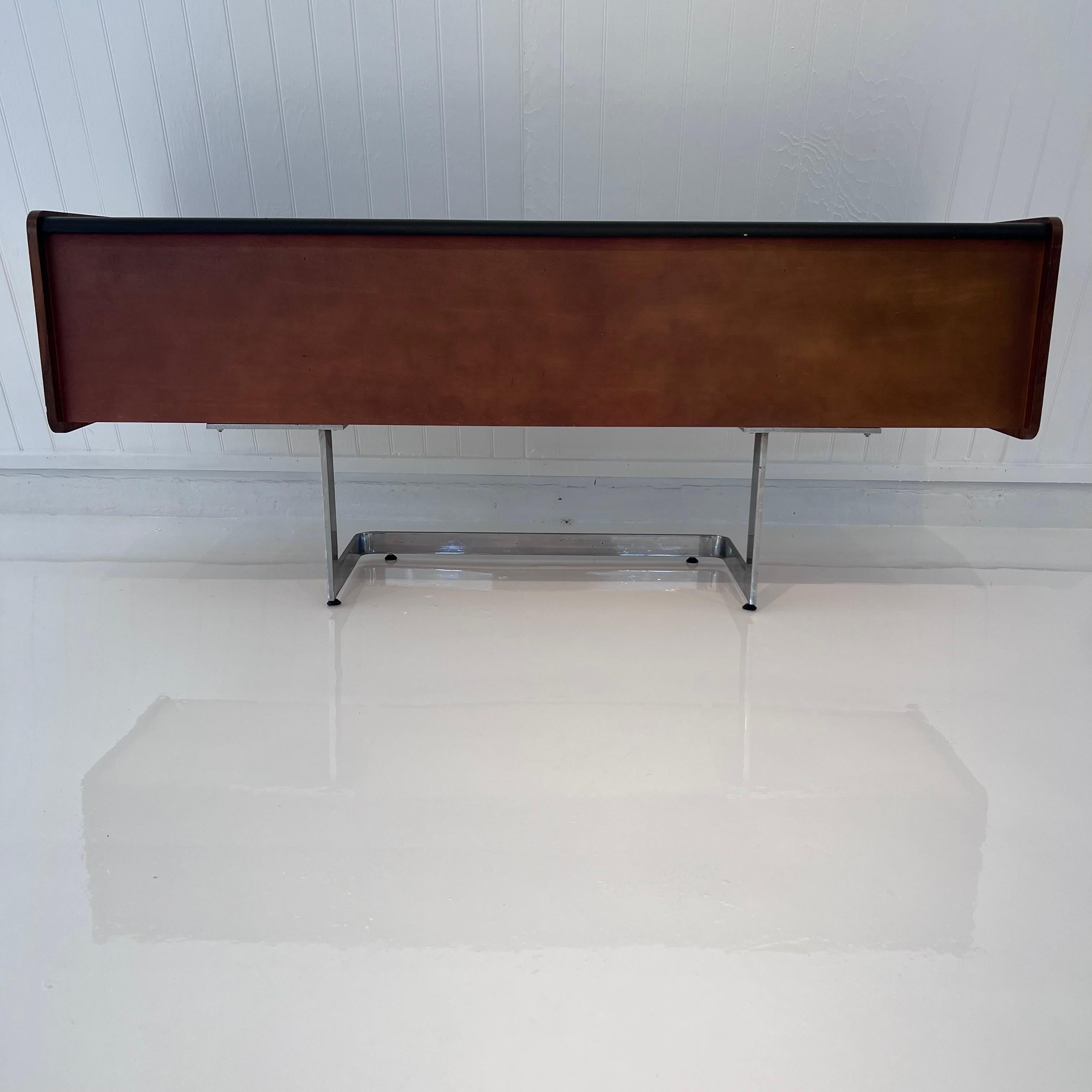 Rosewood and Chrome Floating Credenza by Ste. Marie & Laurent, 1970s Canada 9