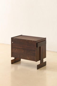 Rosewood and Formica Bar Cabinet, Celina Decorações, 1960s, Brazilian Midcentury