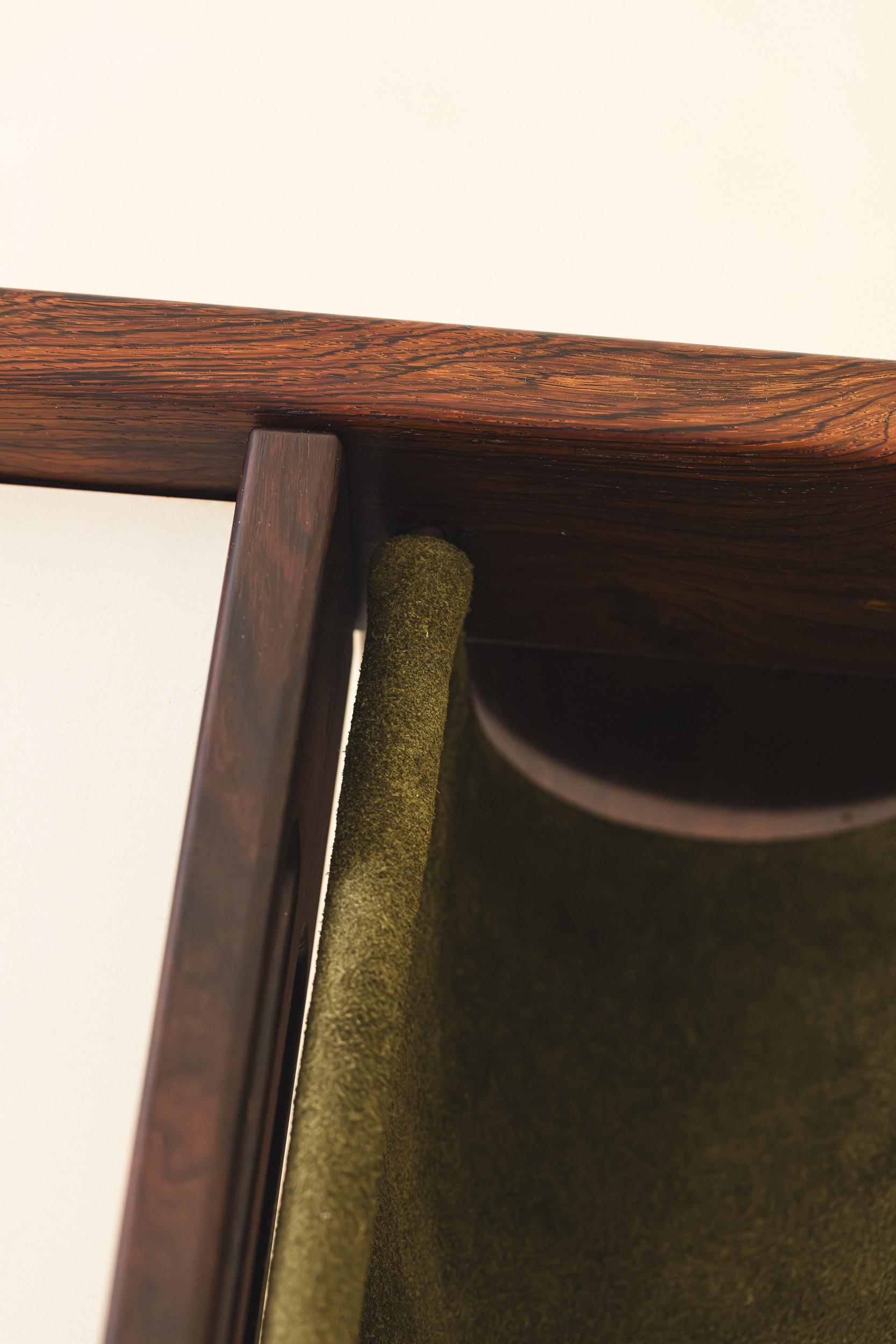 Rosewood and Formica Bar Cart, Celina Decorações, 1960s, Brazilian Midcentury 9