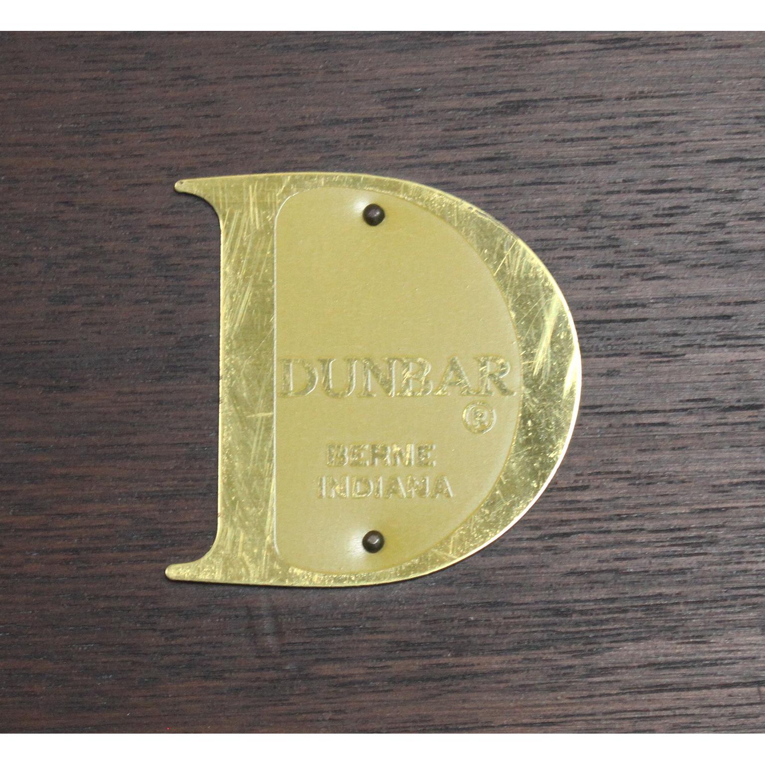 Ensemble de 5 pièces de salle à manger à dîner en bois de rose et acajou, Edward Wormley pour Dunbar en vente 6