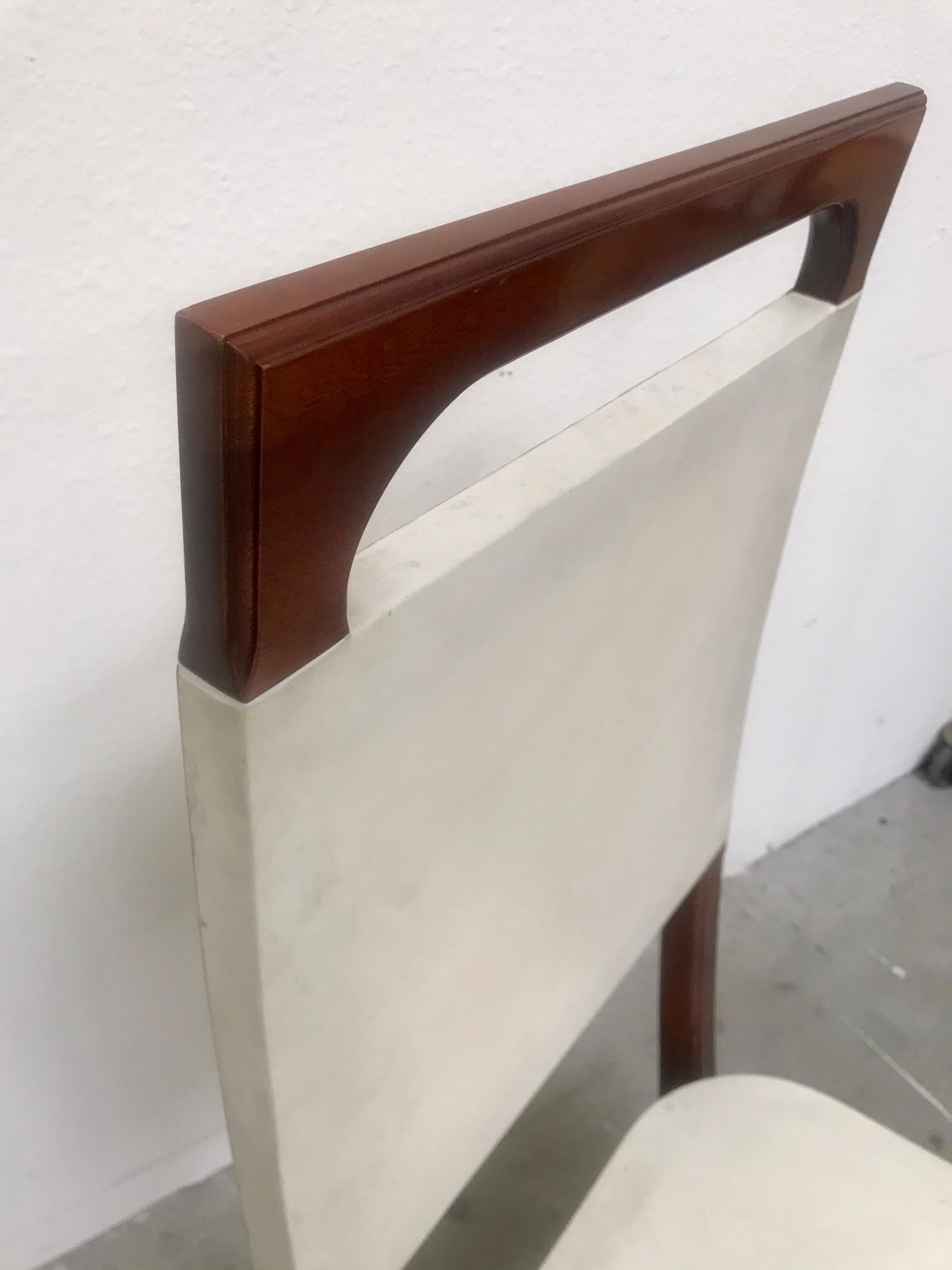 Woodwork Modern Chair in-the-style Carlo Bugatti For Sale