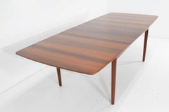 Rosewood and Teak Dining Table by Erik  Worts for FBD Mobler