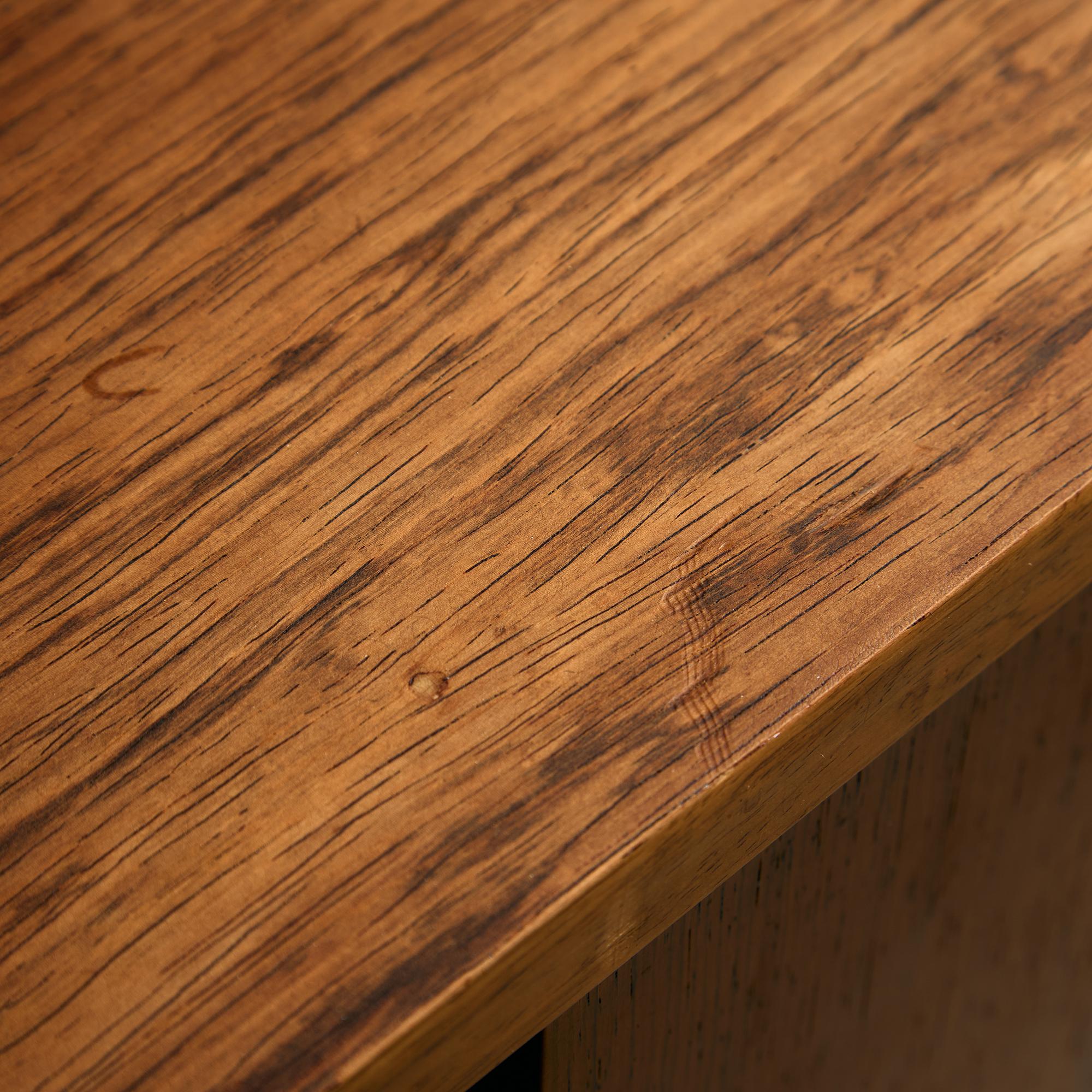 Credenza in palissandro e teak con ante e cassetti scorrevoli, anni '60 in vendita 6