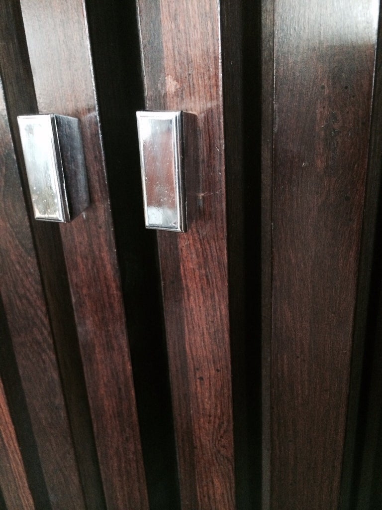 Rosewood and Walnut Gentleman's Wardrobe Dresser by Lane, circa 1965 at 1stDibs