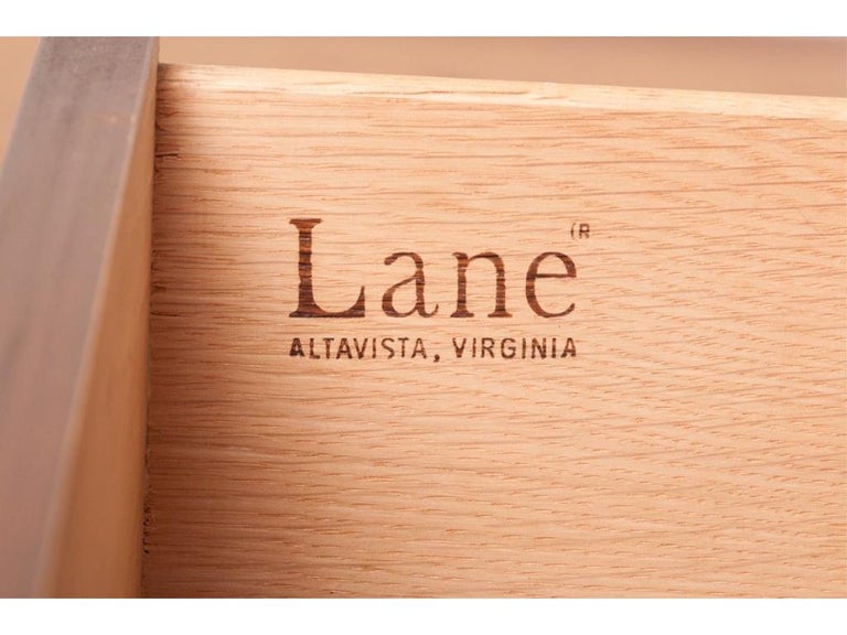 Rosewood and Walnut Gentleman's Wardrobe Dresser by Lane, circa 1965 at 1stDibs