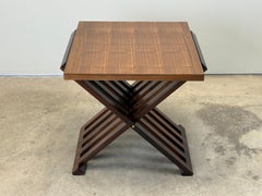 Rosewood and Walnut Table by Edward Wormley for Dunbar