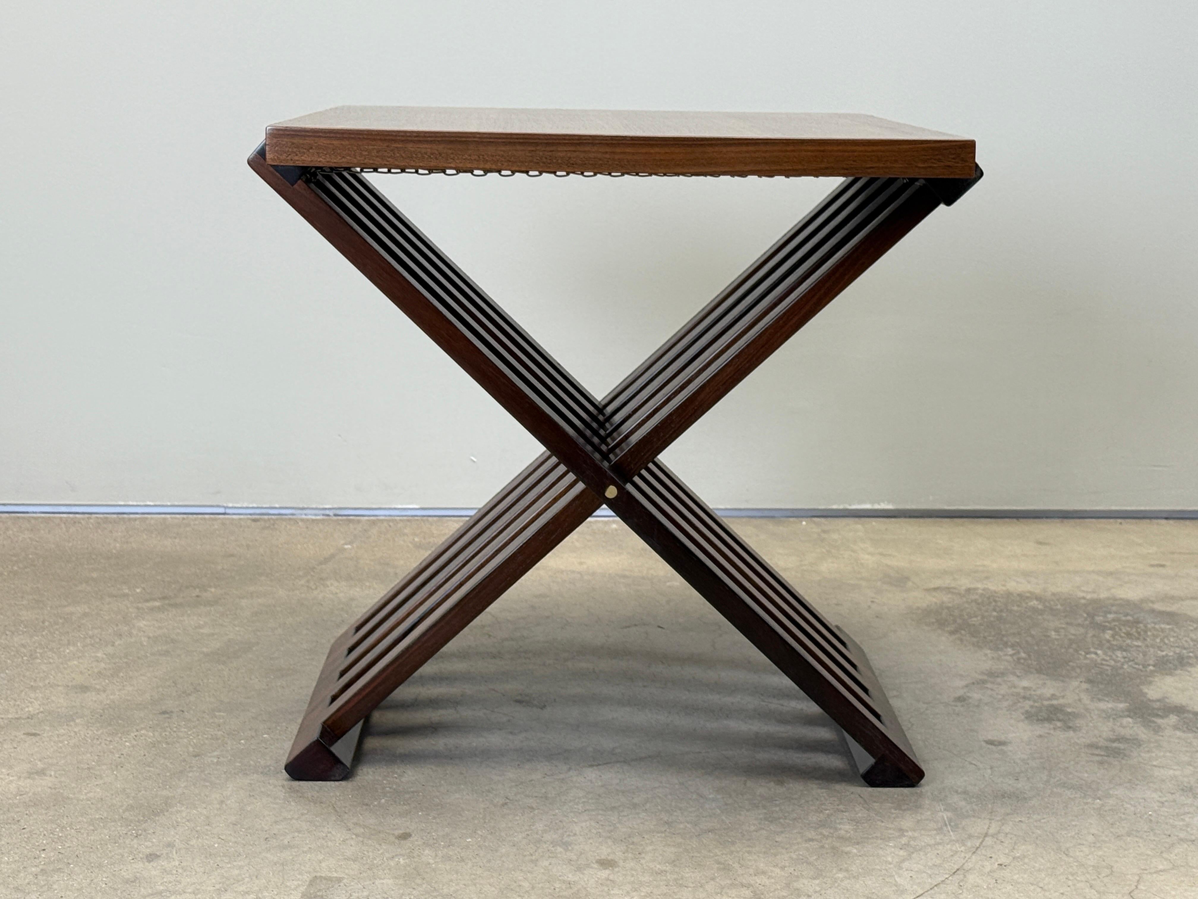 Mid-20th Century Rosewood and Walnut Table by Edward Wormley for Dunbar For Sale