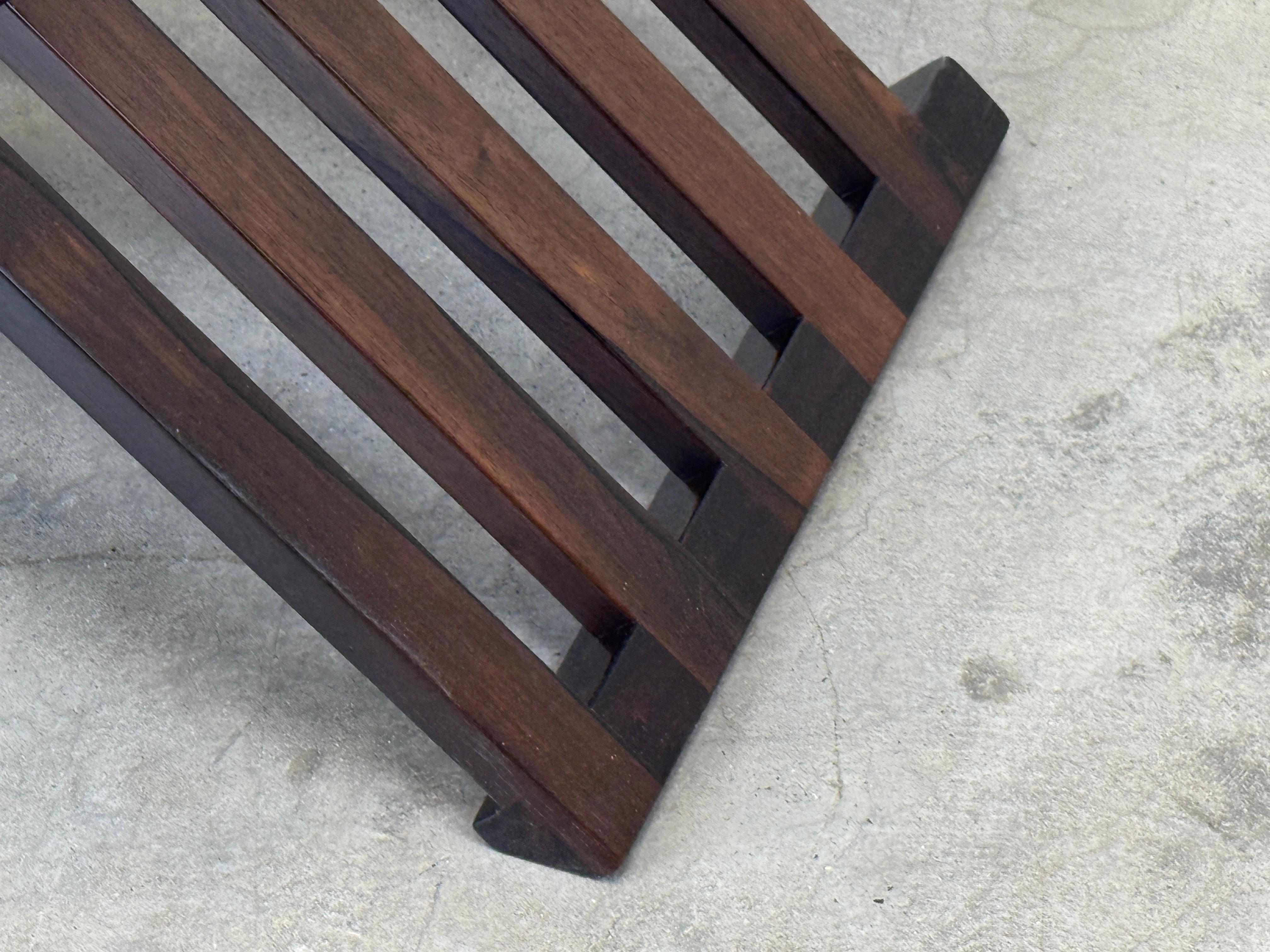 Rosewood and Walnut Table by Edward Wormley for Dunbar For Sale 1