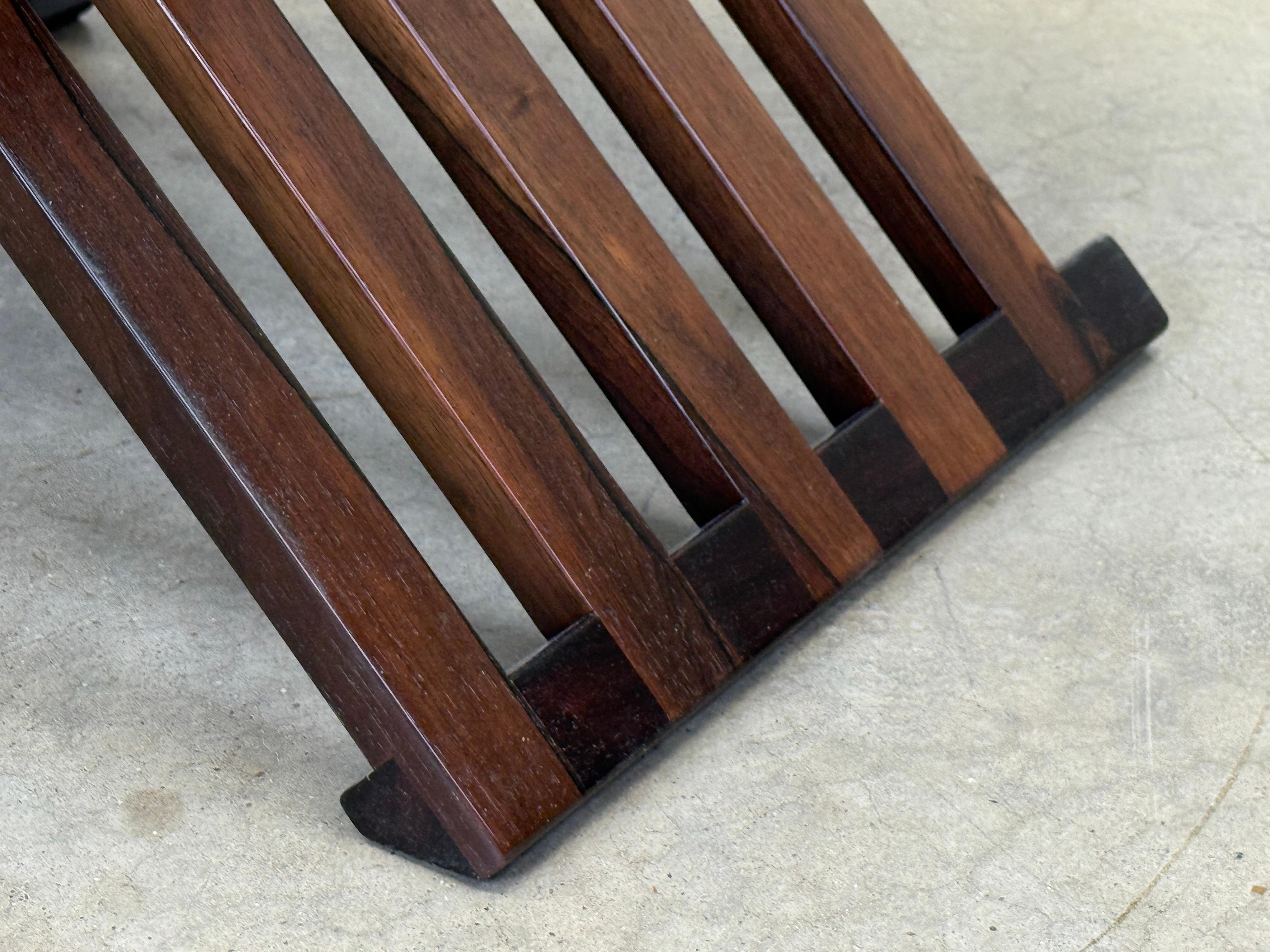 Rosewood and Walnut Table by Edward Wormley for Dunbar For Sale 3