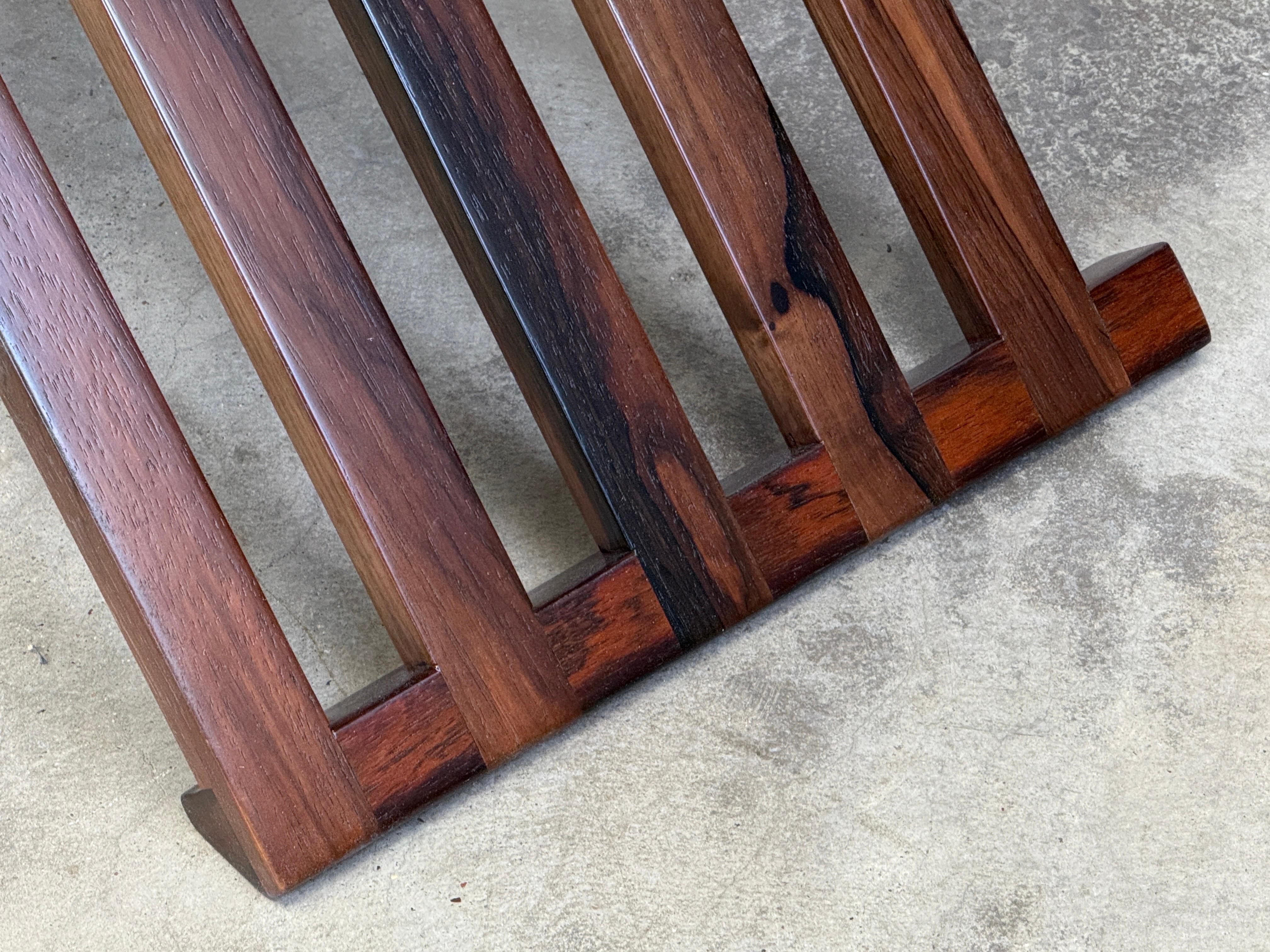 Rosewood and Walnut Table by Edward Wormley for Dunbar For Sale 5