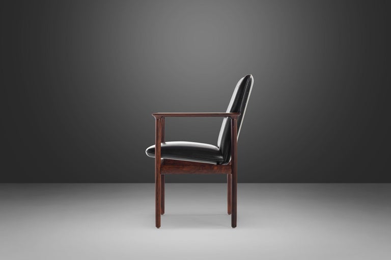 Norwegian Rosewood Arm / Lounge Chair by Sven Ivar Dysthe for Dokka Møbler, Norway For Sale
