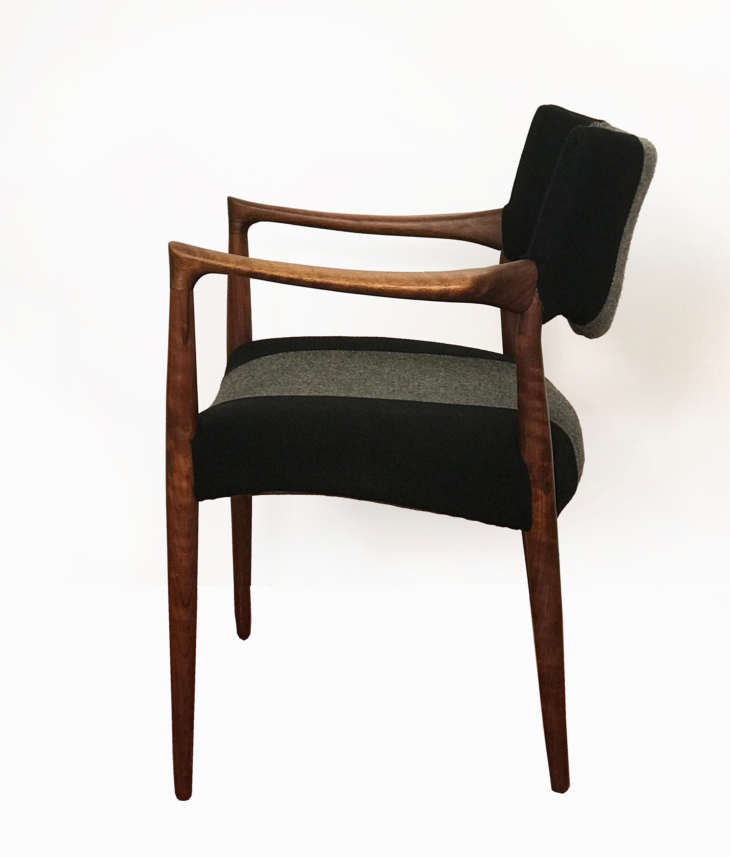 Mid-20th Century Rosewood Armchair, 1960s For Sale