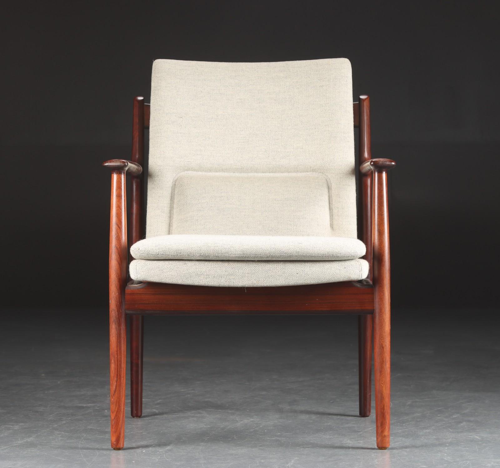 Danish Rosewood Armchair, Mod. 431, by Arne Vodder for Sibast, Denmark, 1960s