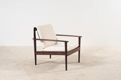 Fauteuil en bois de rose Modèle 56 de Grete Jalk pour P. Jeppesens Mbelfabrik, 1960