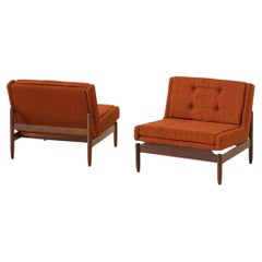 Rosewood Armchairs by Móveis Cantù, 1960s, Brazilian Midcentury