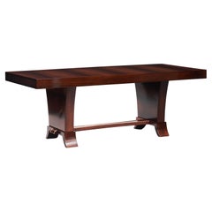 Rosewood Art Deco Dining Table