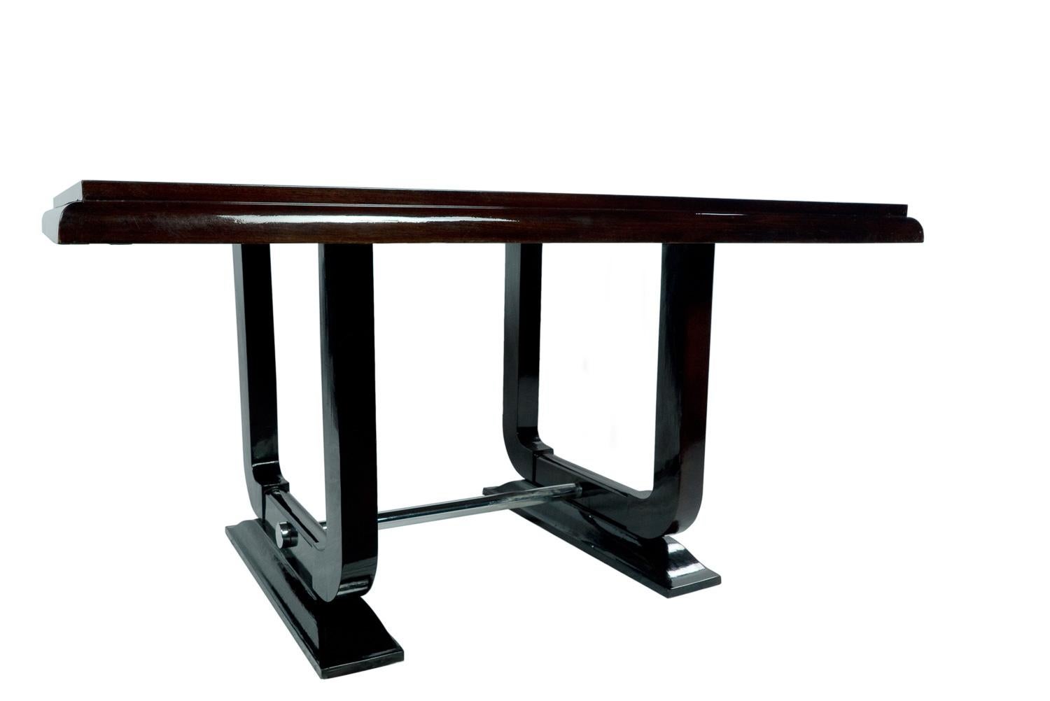Art Deco Dinner Table extensible, 1930s For Sale 1